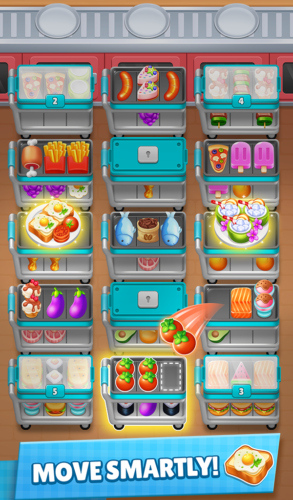 Grill Sort – BBQ Skewer Match Game Screenshot