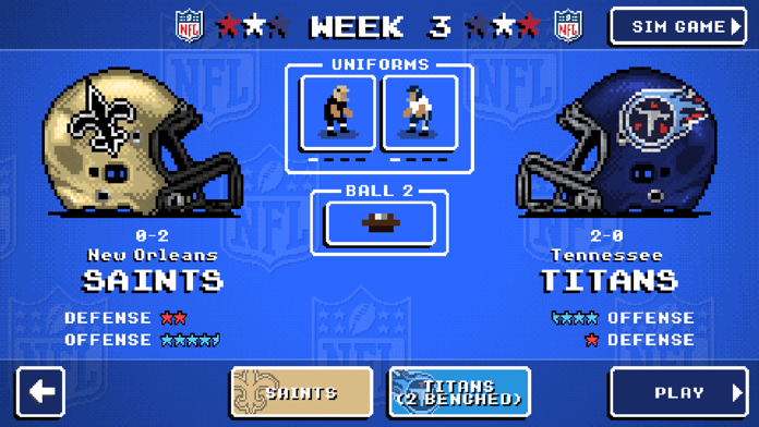 NFL Retro Bowl '25 Game Screenshot