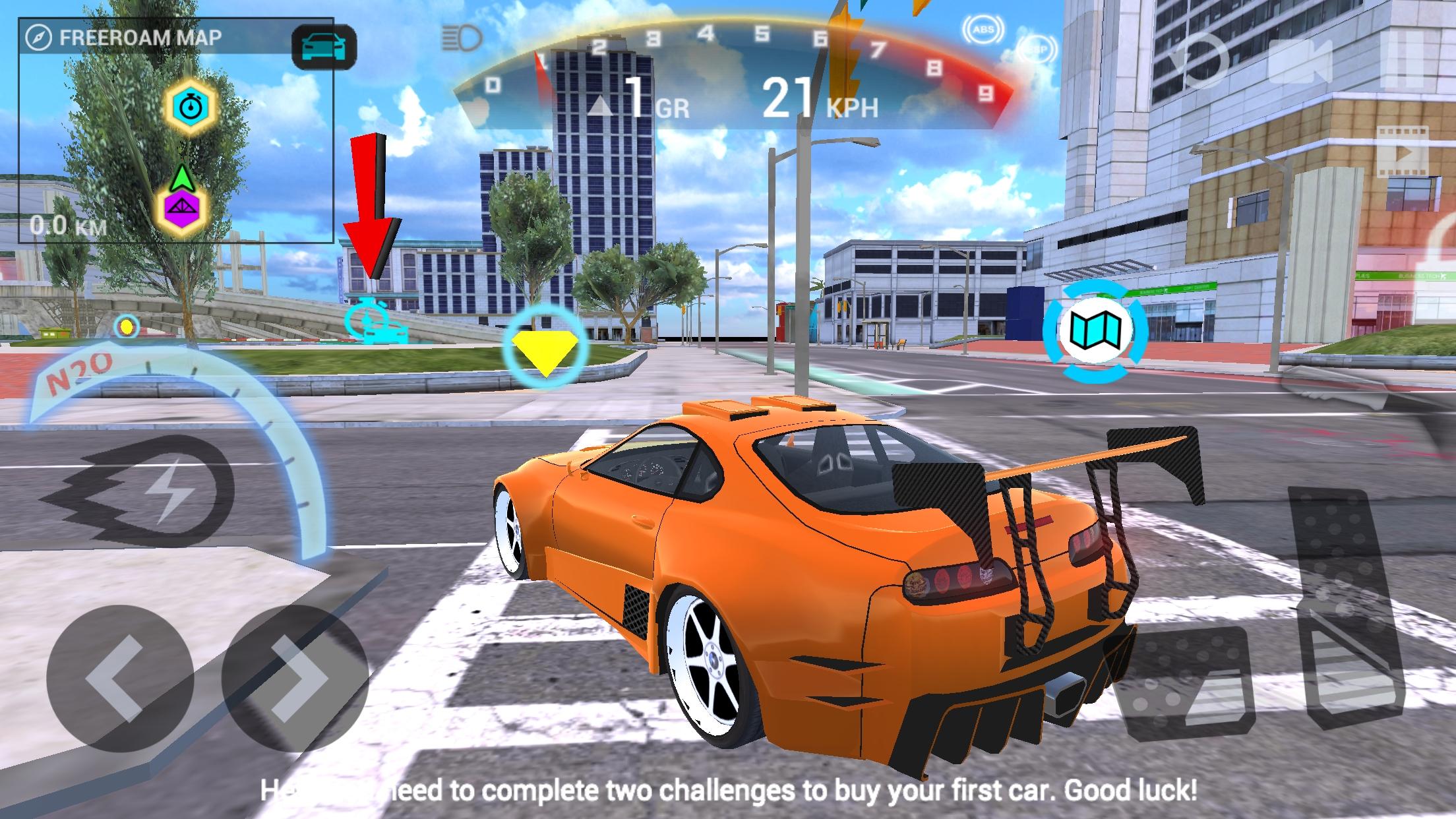 Cuplikan Layar Game CarQuest - Open World Racing