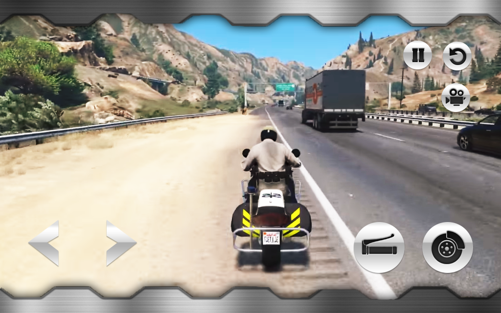 Police Motorbike : Crime City Rider Simulator 3D Game Screenshot