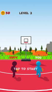 Basket Shoot 3D Game Screenshot