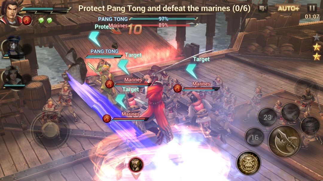 Screenshot of Dynasty Warriors: Unleashed