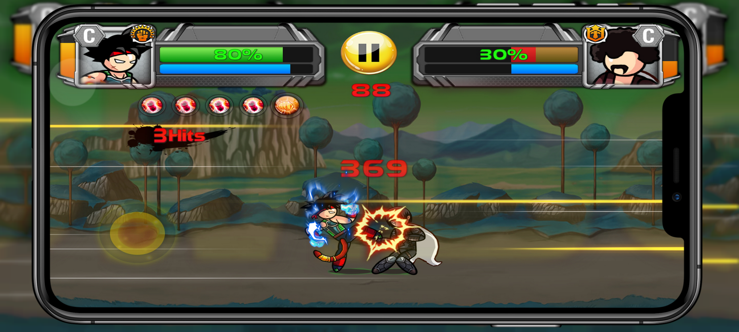 Download Stick Dragon Fight Warrios android on PC