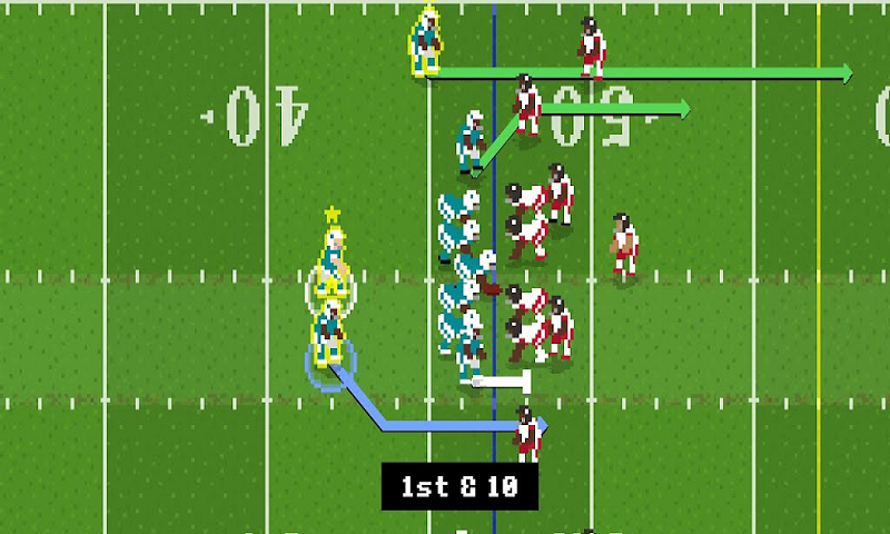 Retro Bowl ゲームのスクリーンショット