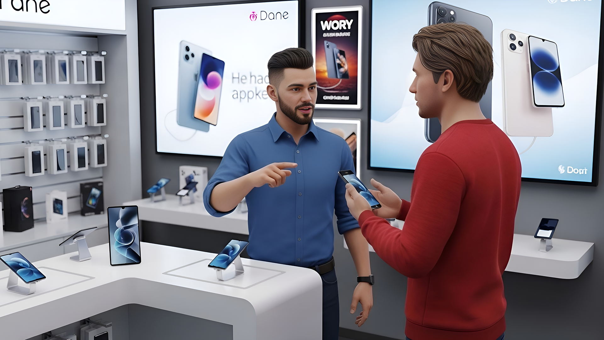 Supermarket: Mobile Shop Sim Game Screenshot