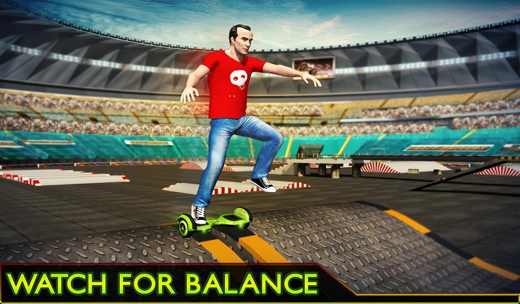 Hoverboard Stunts Hero 2016 게임 스크린샷