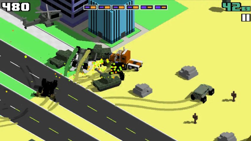 Road of Crossy - Car Chase screenshot game