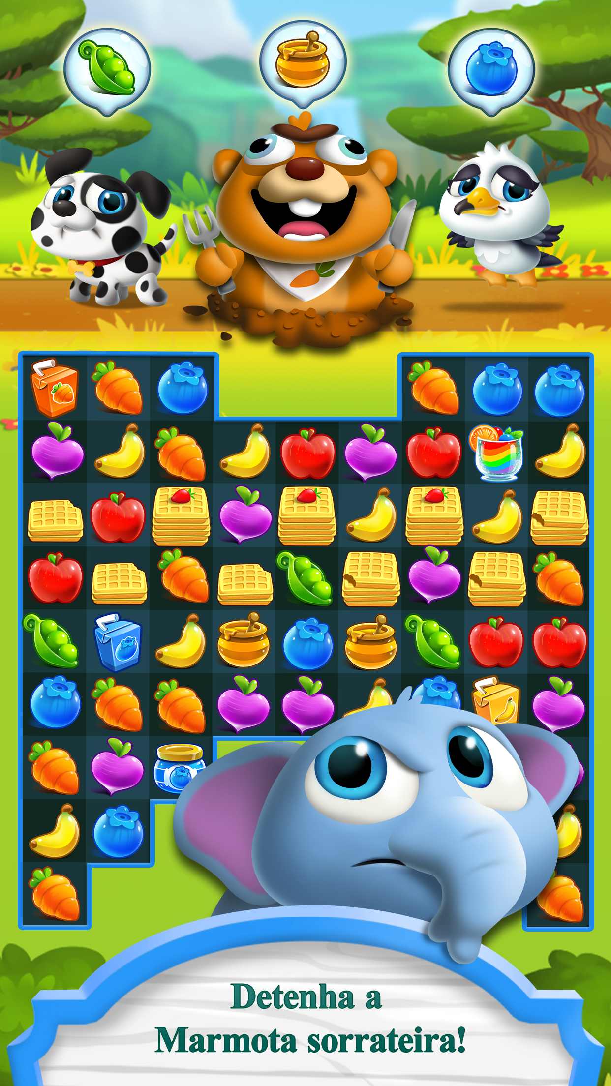 Captura de Tela do Jogo Hungry Babies Mania