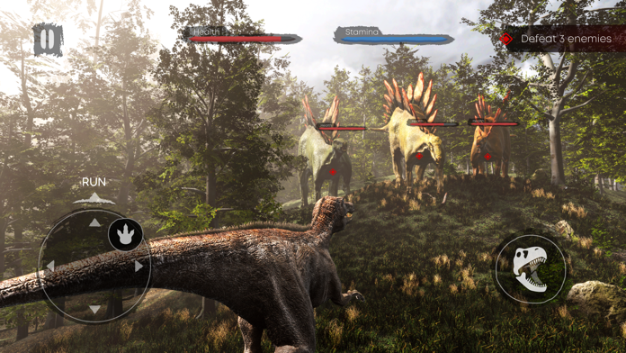 Dino Survival Simulator screenshot game