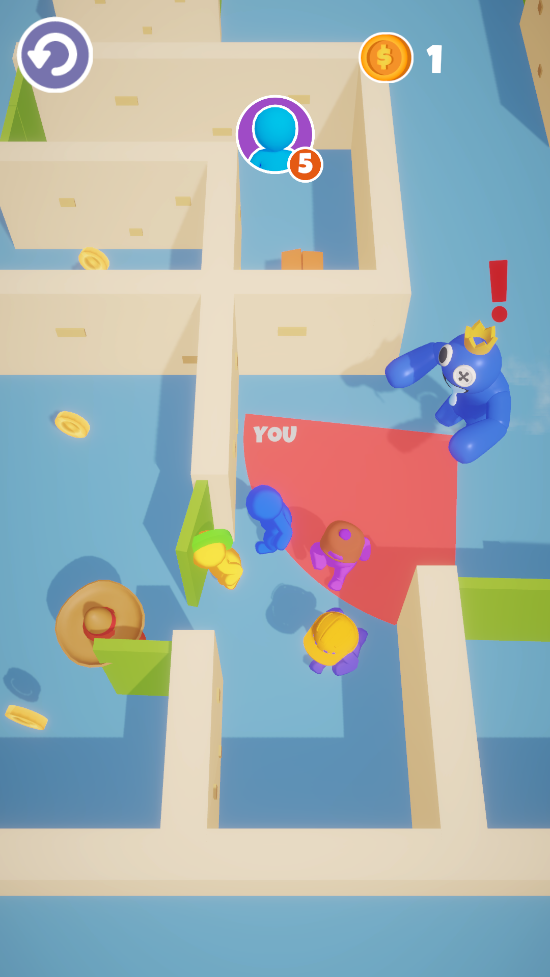 Hallway Run ภาพหน้าจอเกม