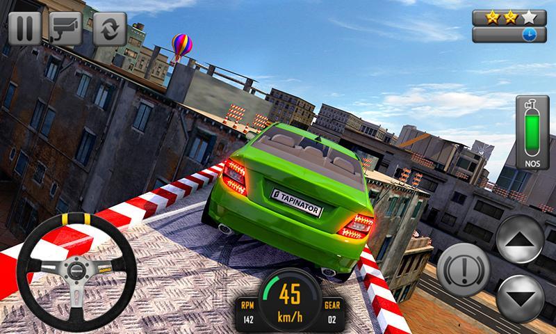 City RoofTop Stunts 2016 Game Screenshot