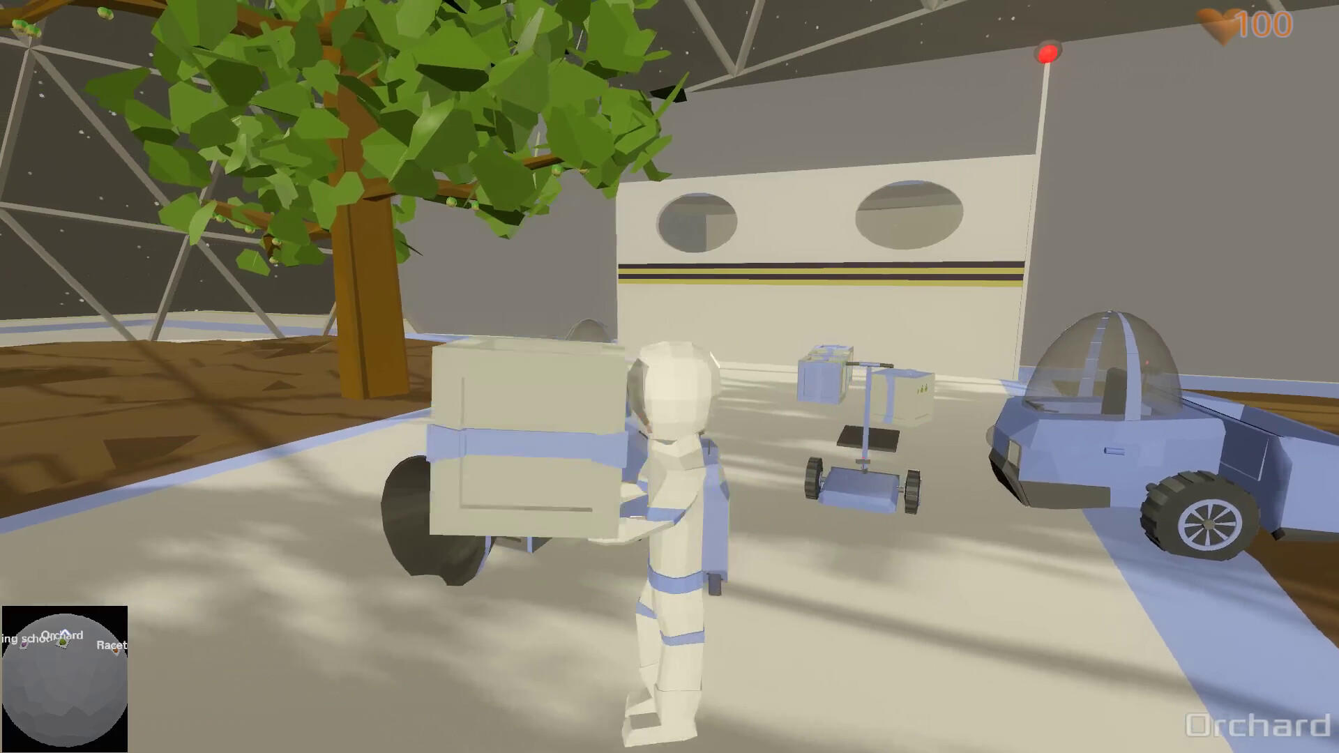 Space Ranger Appleseed Game Screenshot