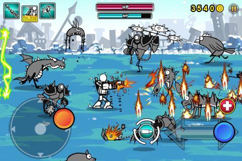 Cartoon Wars: Gunner+ Game Screenshot