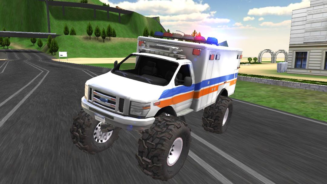 Monster Truck Driving Rally screenshot game
