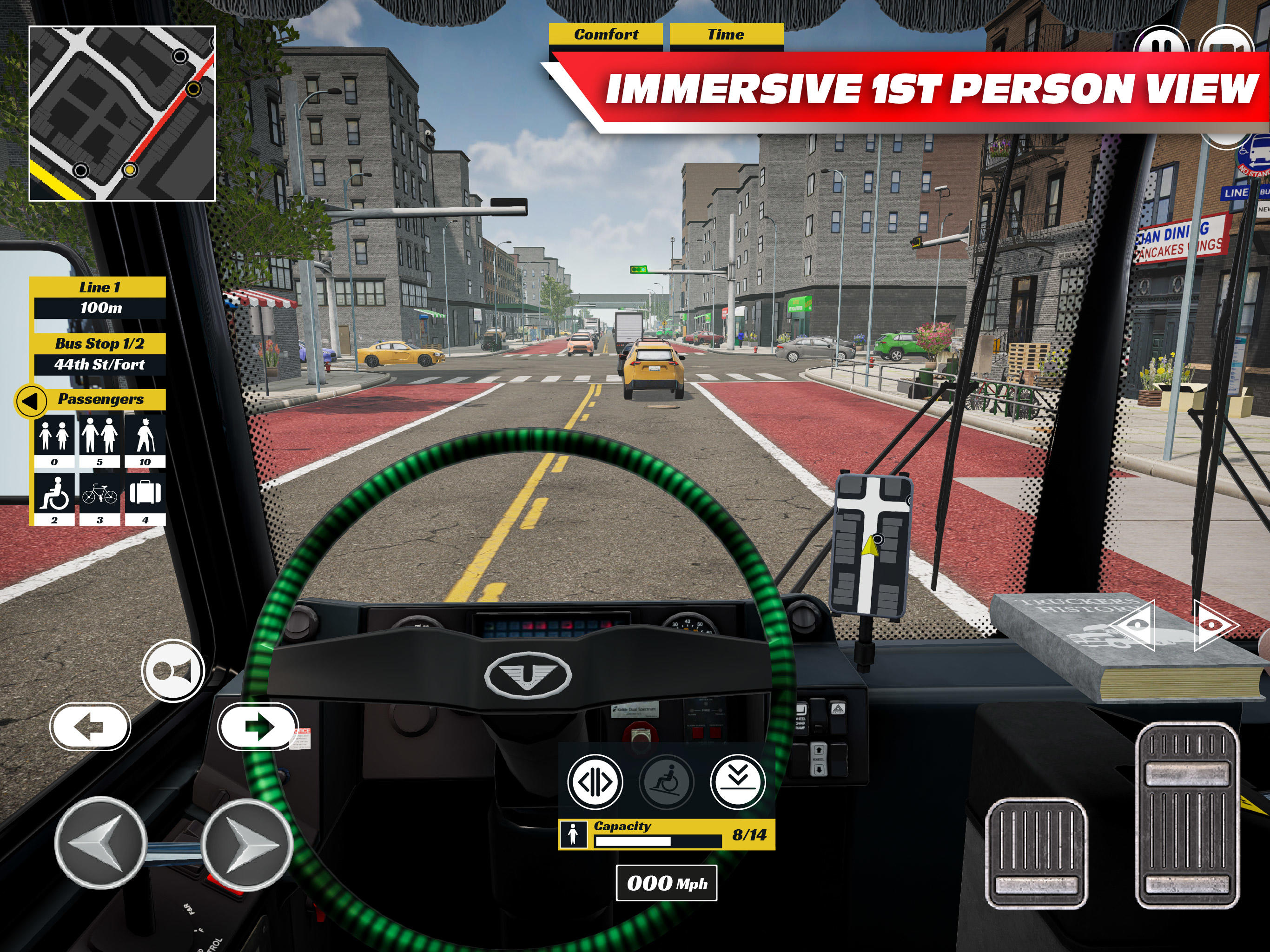 BUS Simulator PRO Urban Rivals Game Screenshot