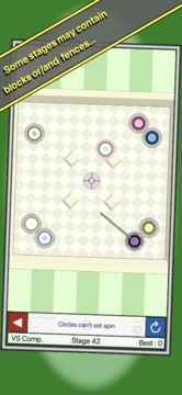 Geometry Curling Game Screenshot