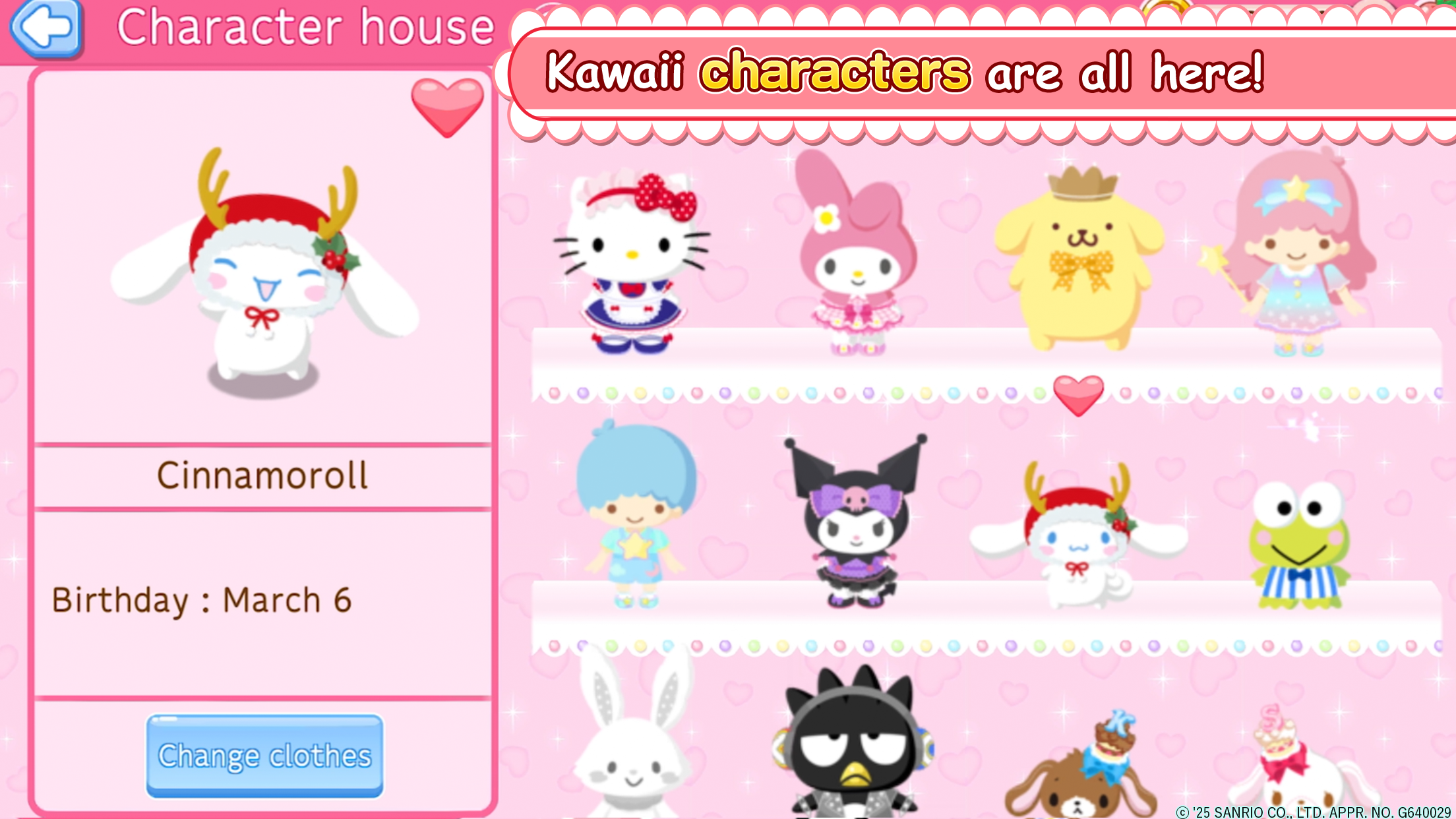 HelloKittyWorld2 Sanrio Kawaii Game Screenshot