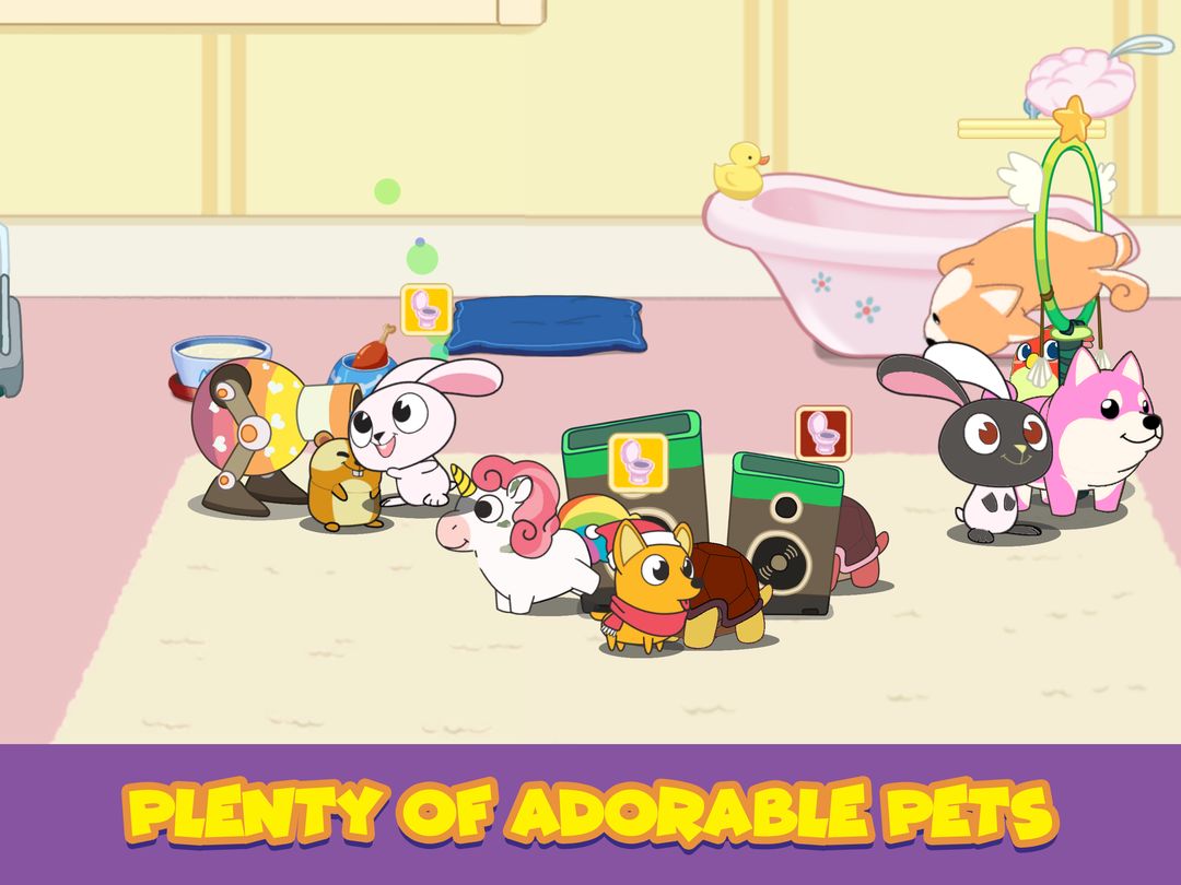 Pet House - Little Friends 게임 스크린 샷
