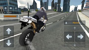 Cuplikan Layar Game Police Motorbike Simulator 3D
