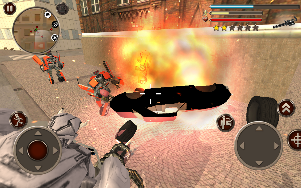 X Ray Robot 2 ภาพหน้าจอเกม