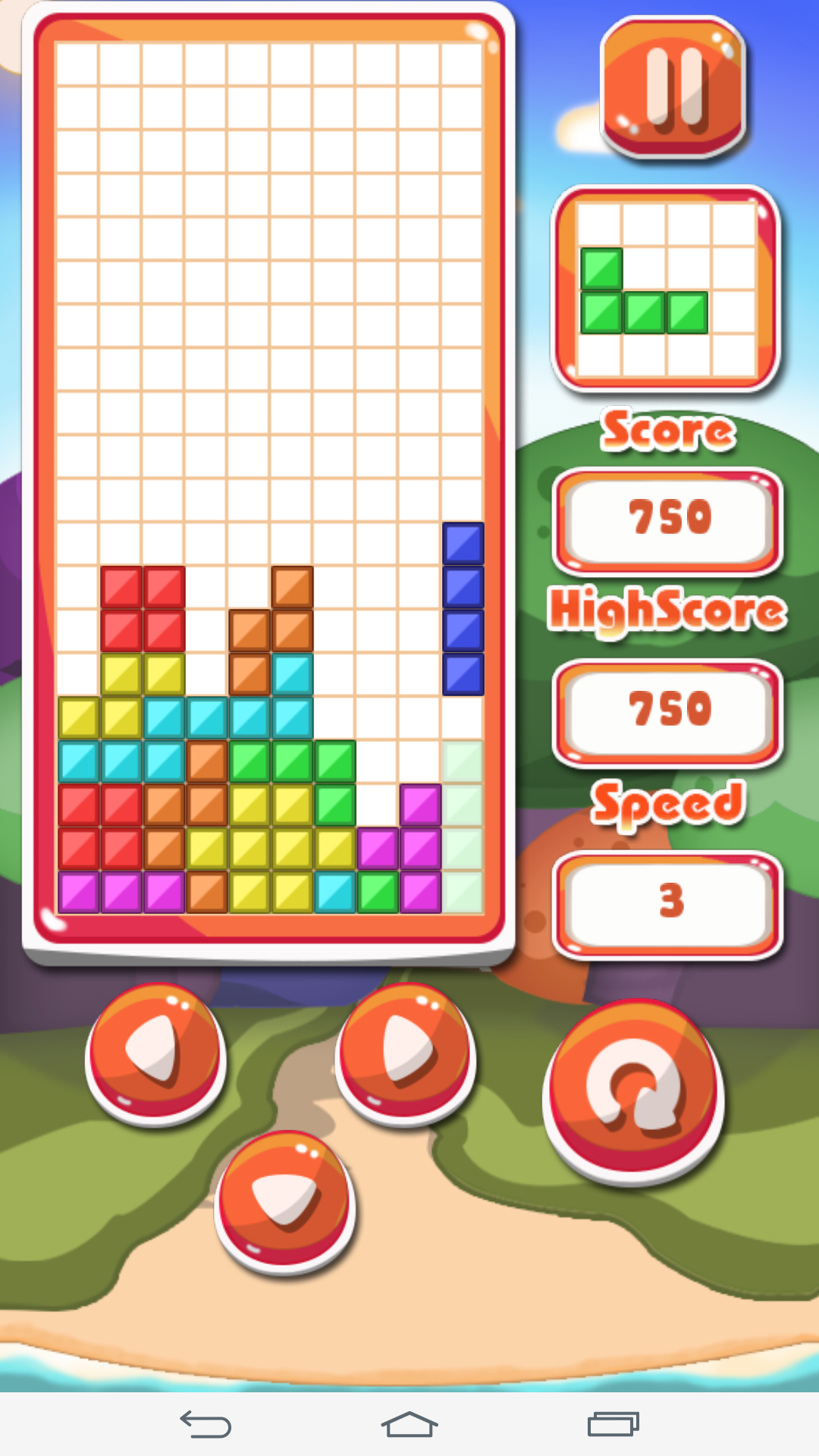 Brick Summer Game Screenshot