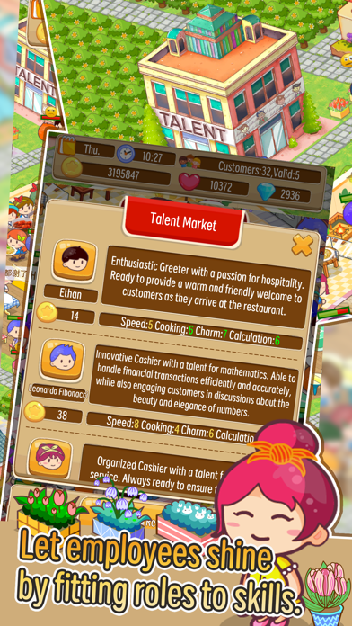 Happy Restaurant Sim Game Screenshot