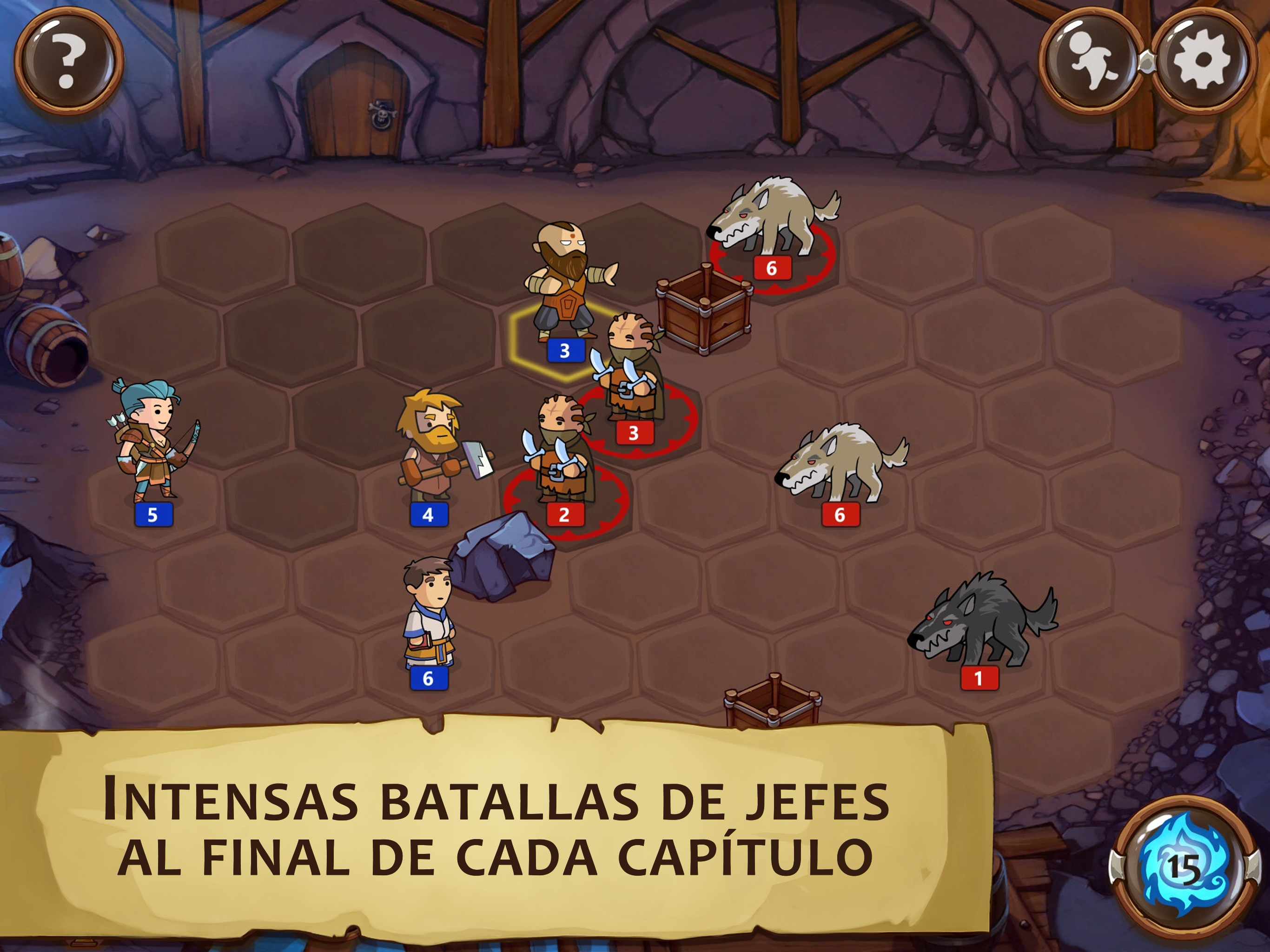 Captura de Pantalla del Juego Braveland Wizard