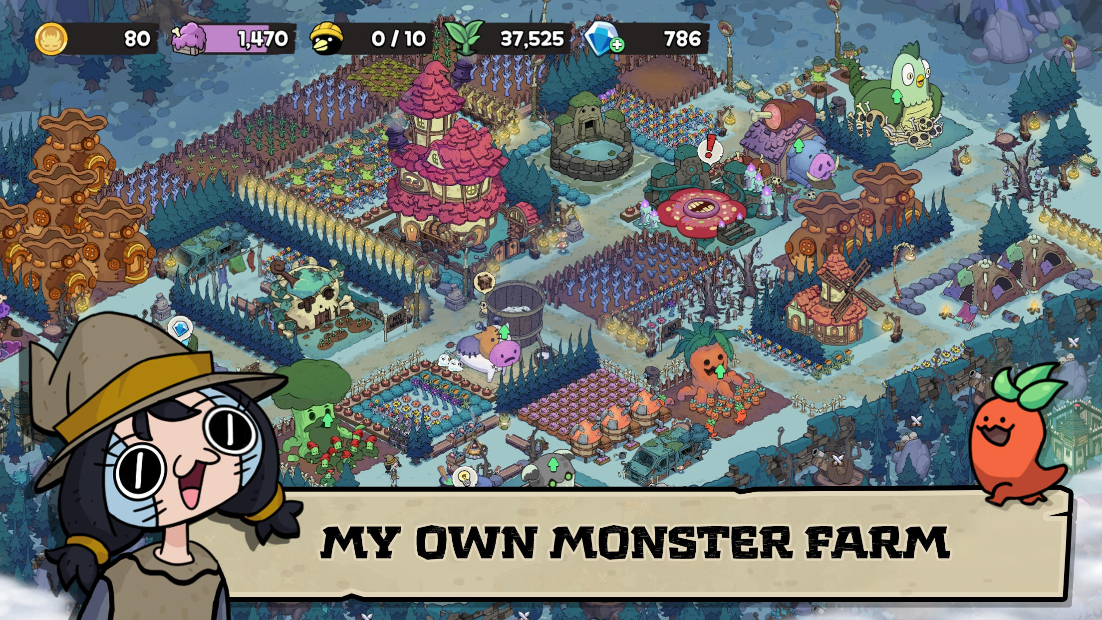 Anna’s Monster Farm: BEGINS Game Screenshot