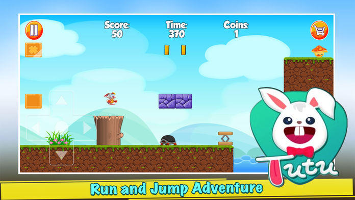 Screenshot of Tutu Run Game