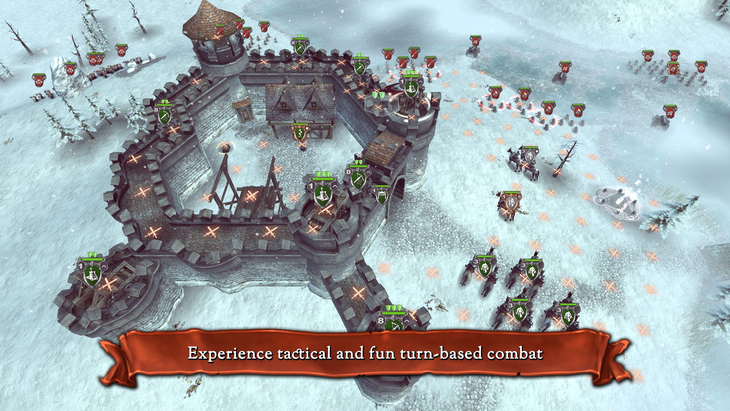 Hex Commander: Fantasy Heroes Game Screenshot