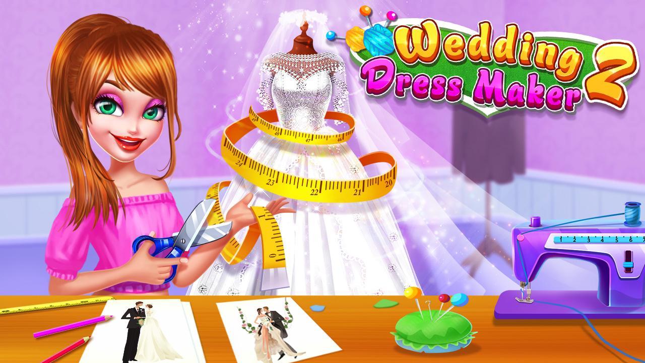 Wedding Dress Maker 2 Game Screenshot
