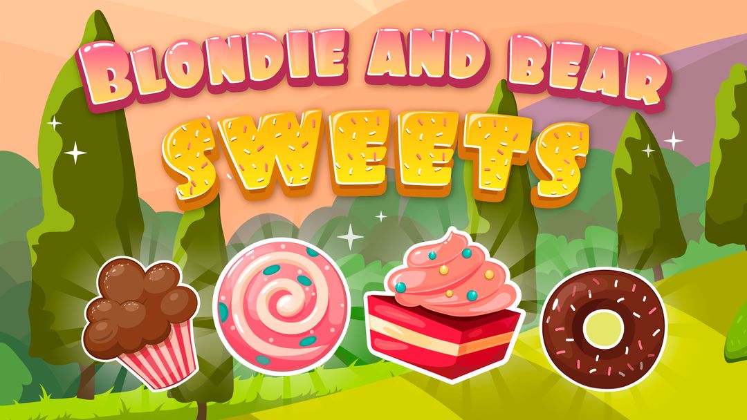 Blondie and Bear sweets 게임 스크린 샷