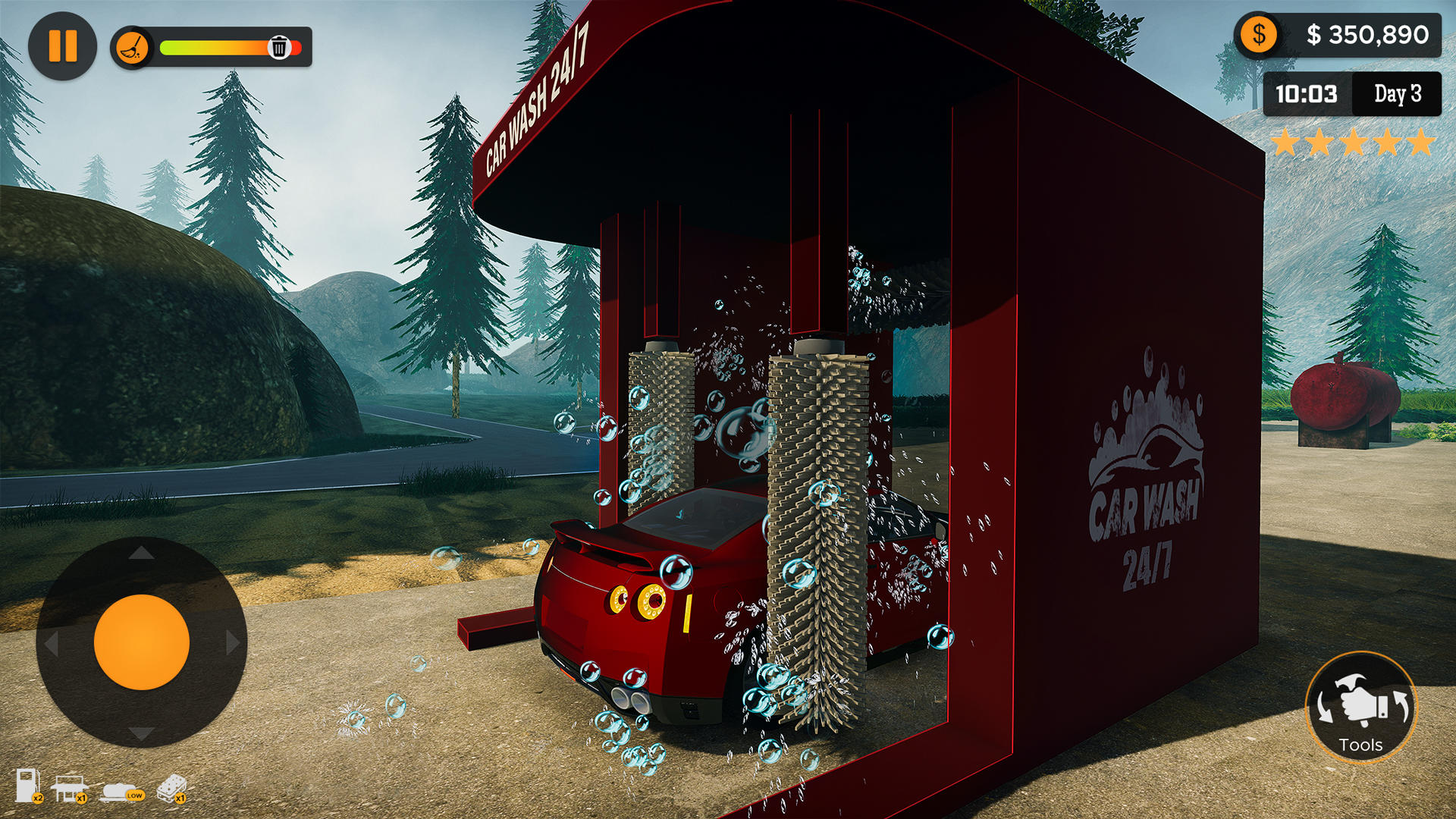 Gas Station Business Simulator Game Screenshot