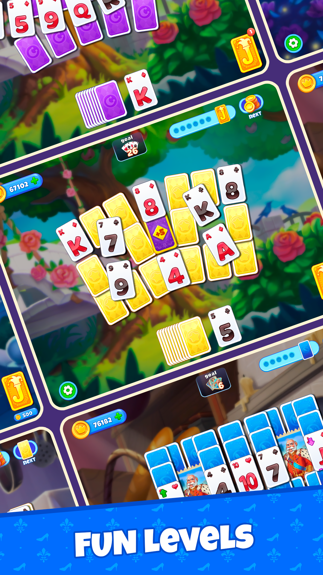 Cinderella Solitaire TriPeaks android iOSTapTap