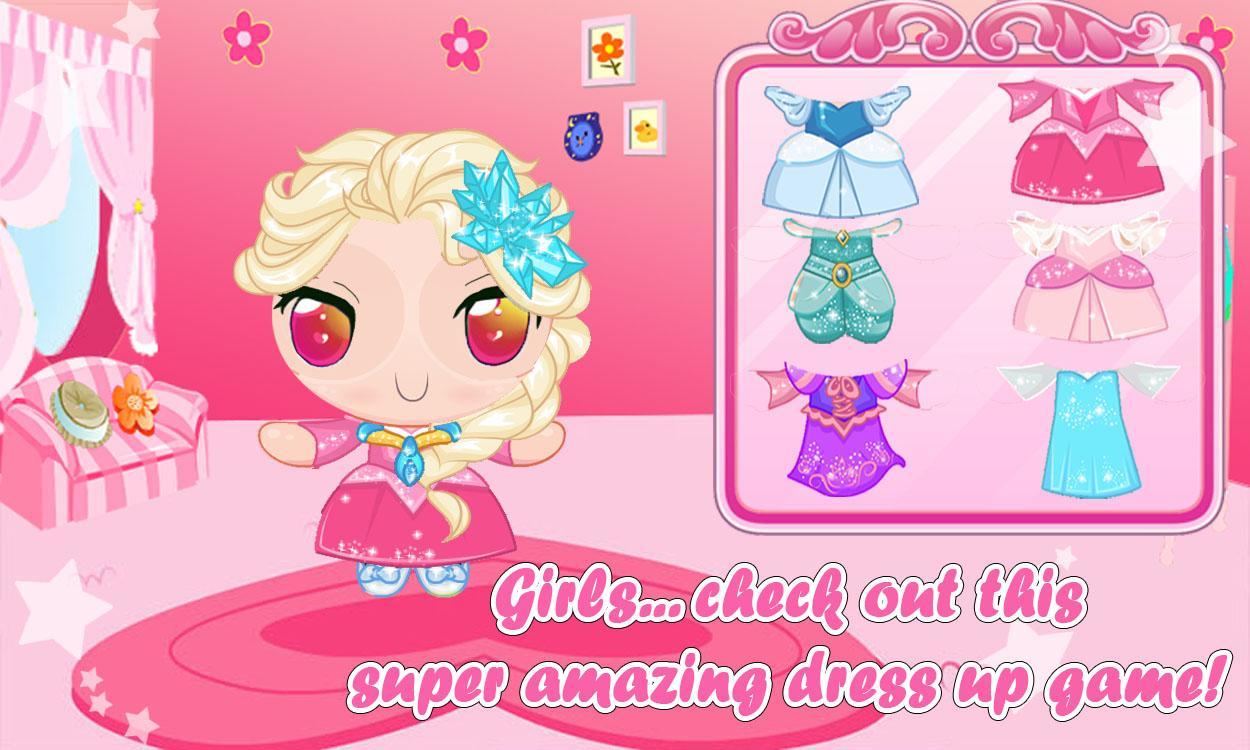 Power Princess girls Dress Up screenshot game