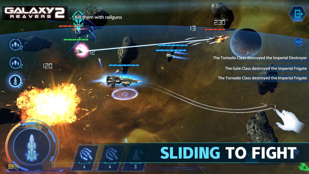 Screenshot of Galaxy Reavers 2