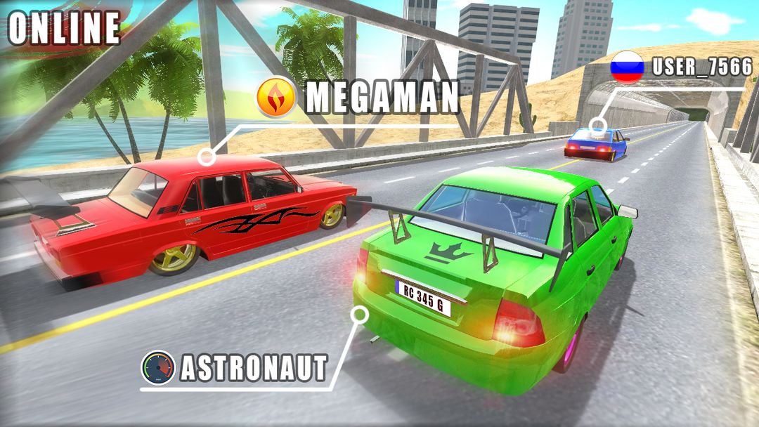 Real Cars Online Racing 게임 스크린 샷
