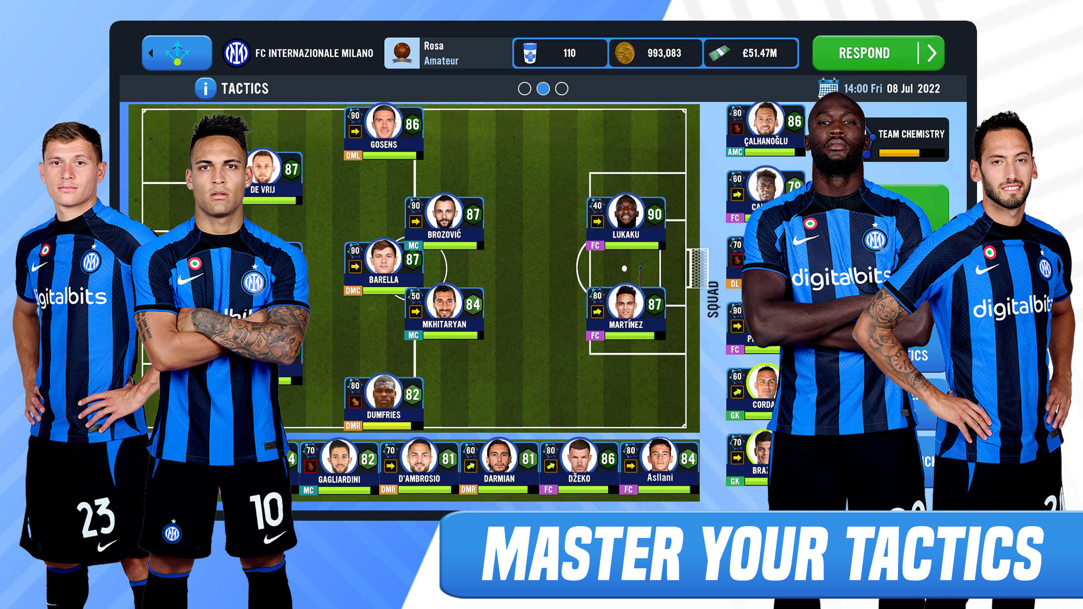Soccer Manager 2023 - Football screenshot game