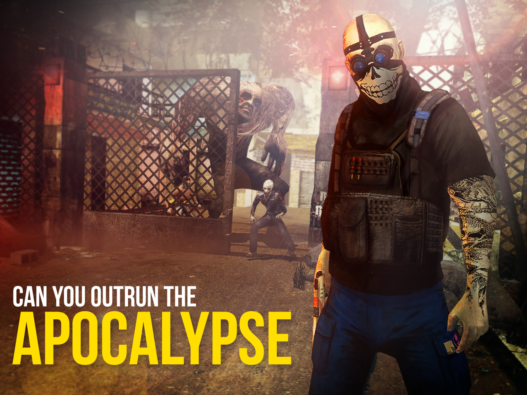 Captura de Tela do Jogo Last Run: Dead Zombie Shooter