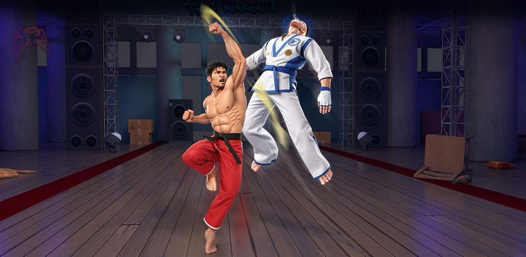 Banner of Karate Fighter: Fighting Games 