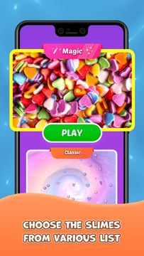 Captura de Tela do Jogo Realistic ASMR Slime Simulator