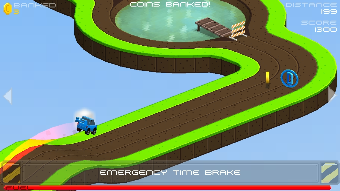 Cubed Rally Redline Game Screenshot