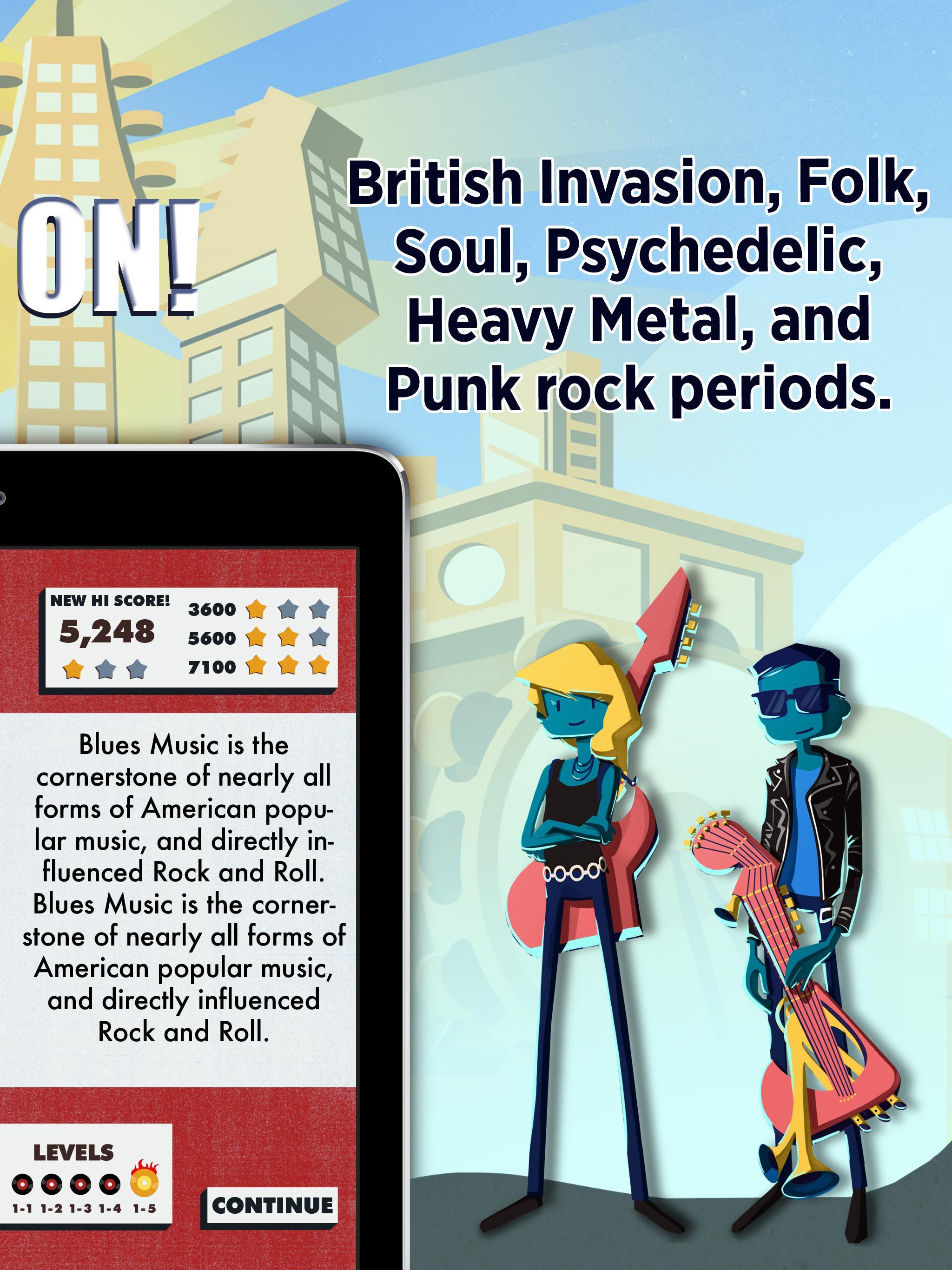 BandBlast Rock: Rhythm Master Game Screenshot
