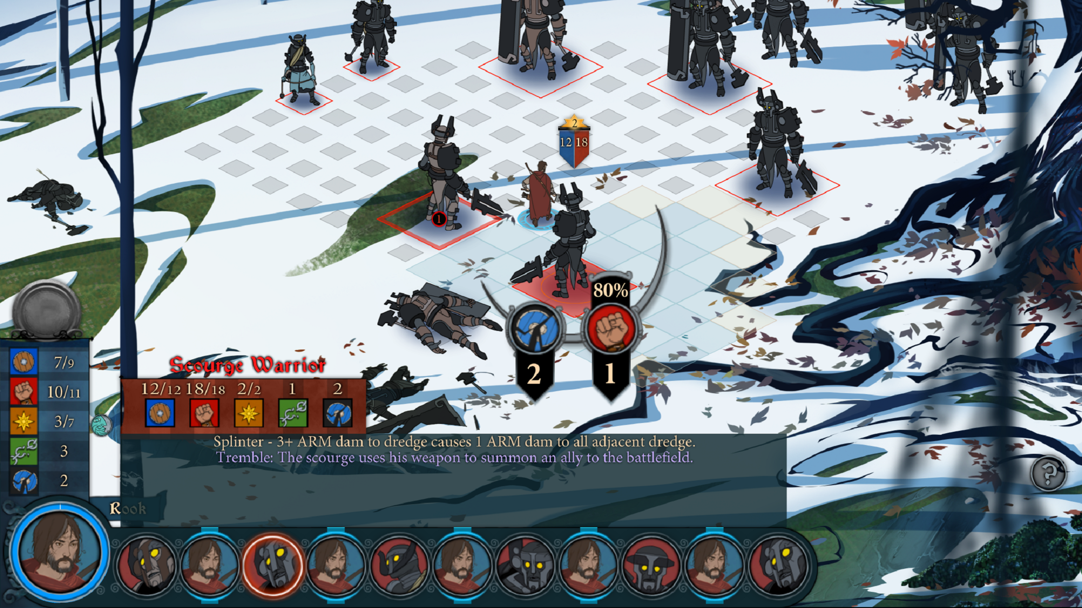 Banner Saga 2 Game Screenshot