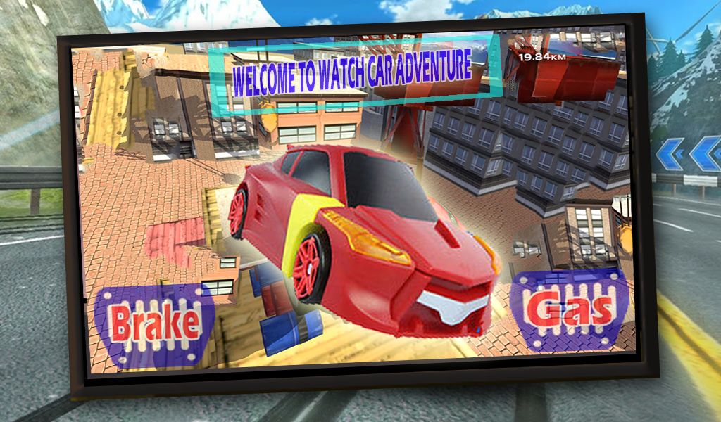 Screenshot of Adventure Of Turning Mecard Racing Game
