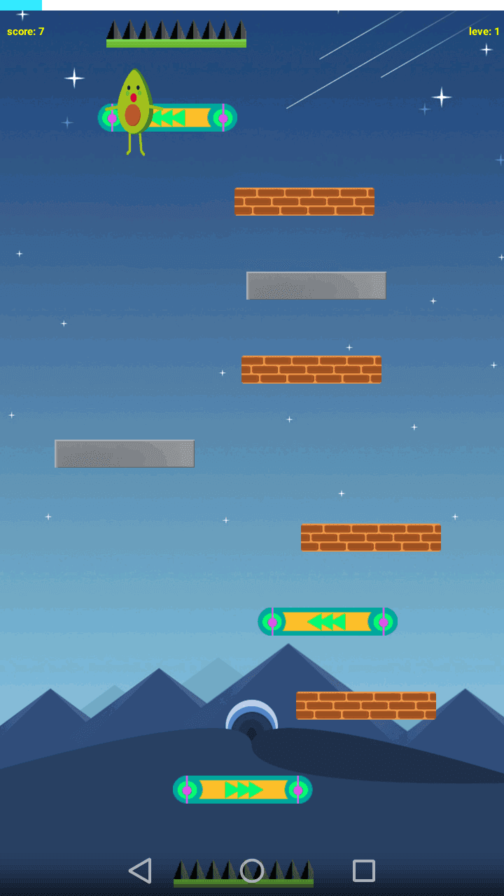 JumpDownEmoji screenshot game