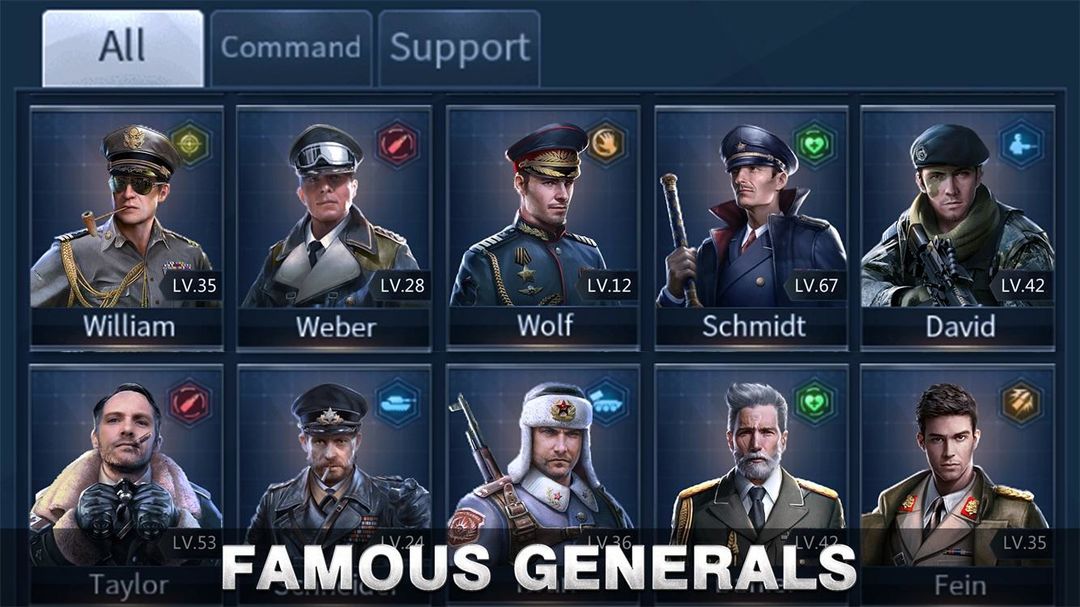 Screenshot of United Front：Modern War Strate