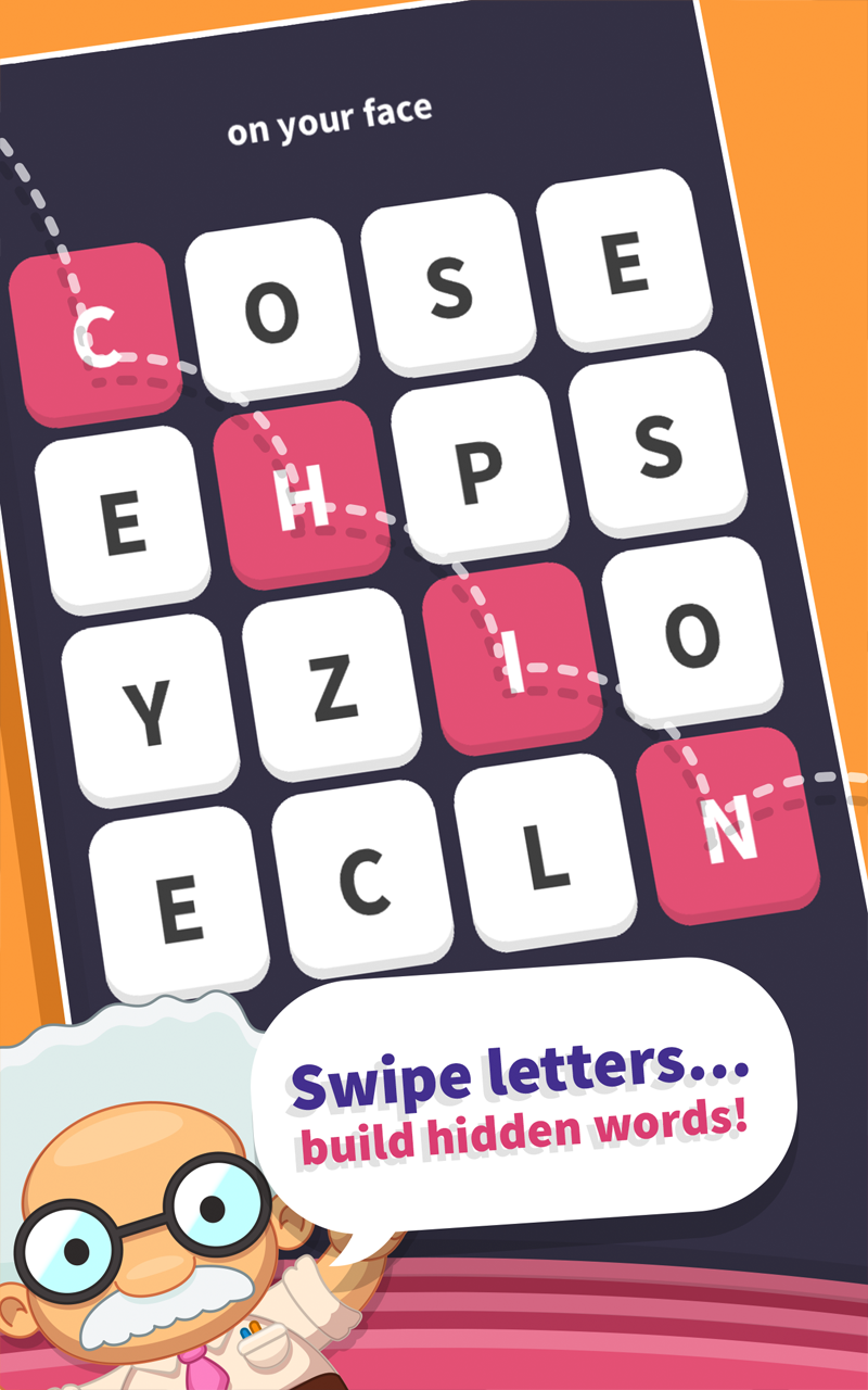 WordWhizzle Search Game Screenshot