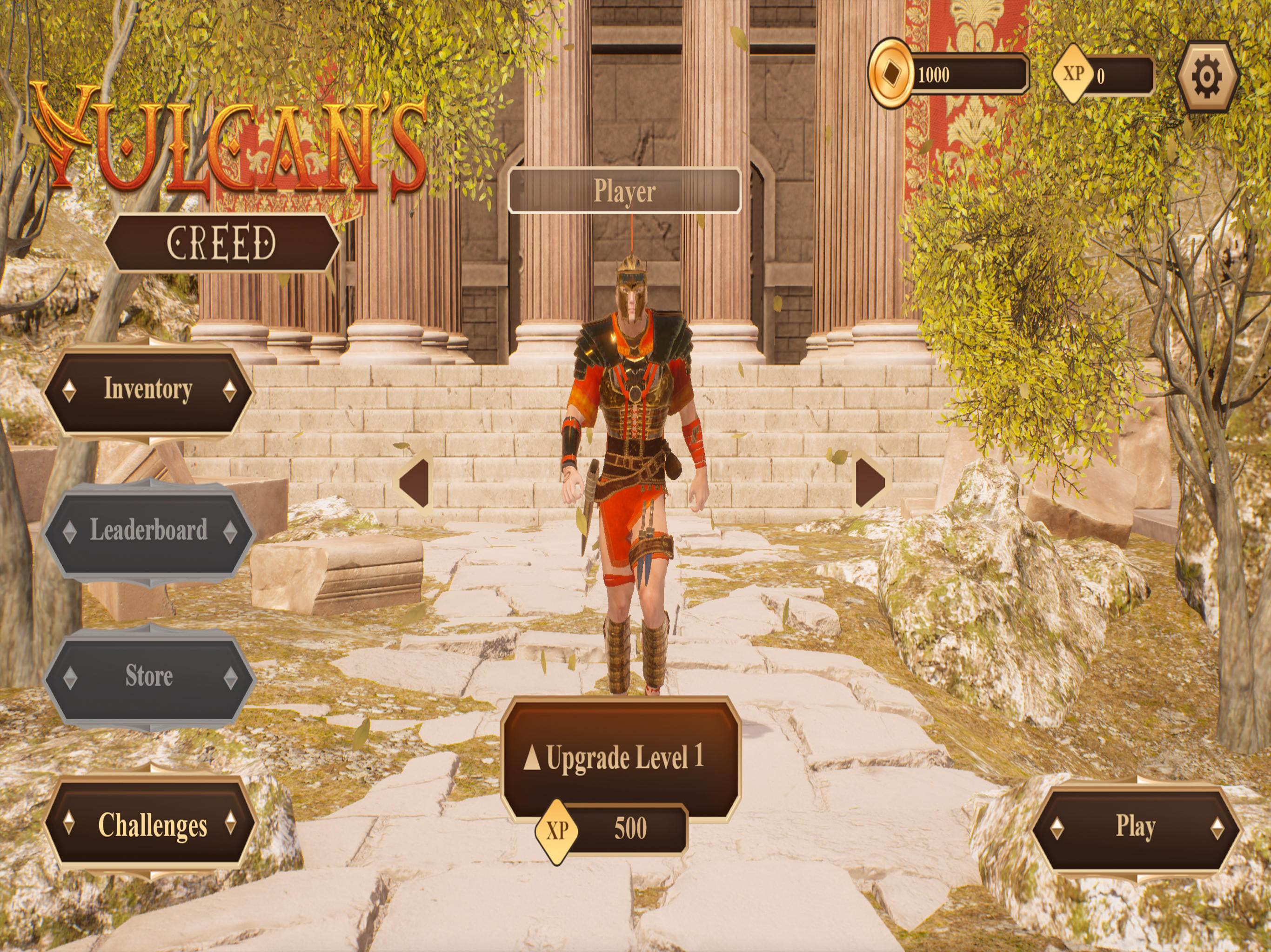 Vulcan's Creed: Mythology Game screenshot game