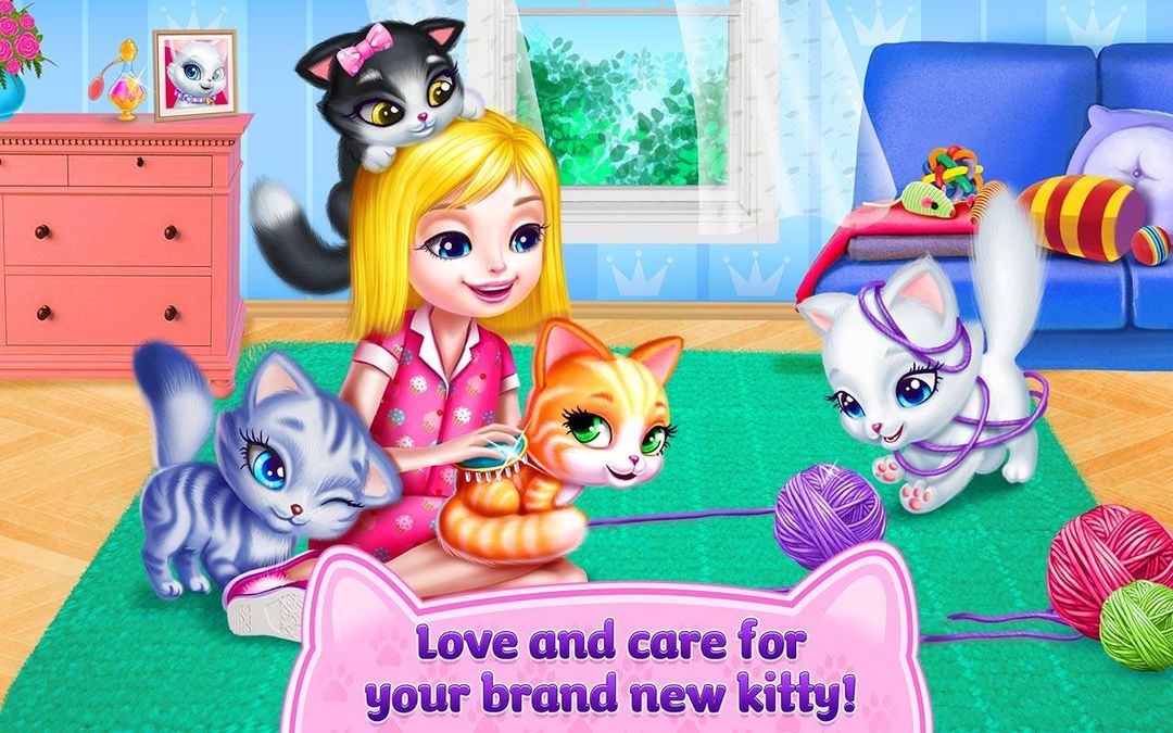 Kitty Love - My Fluffy Pet screenshot game